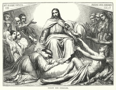 Christ the Consoler by English School