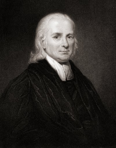 Christian Friedrich Schwartz from Gallery of Portraits, published in 1833 by English School