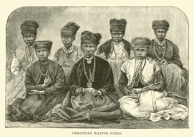 Christian Kaffir Girls by English School
