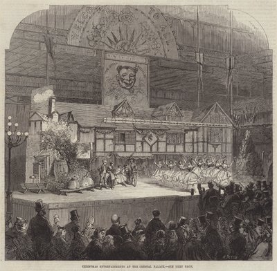 Christmas Entertainments at the Crystal Palace by English School