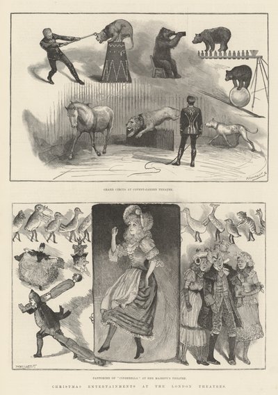 Christmas Entertainments at the London Theatres by English School