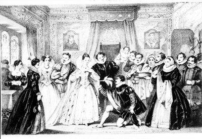 Christmas at the Court of Queen Elizabeth I by English School