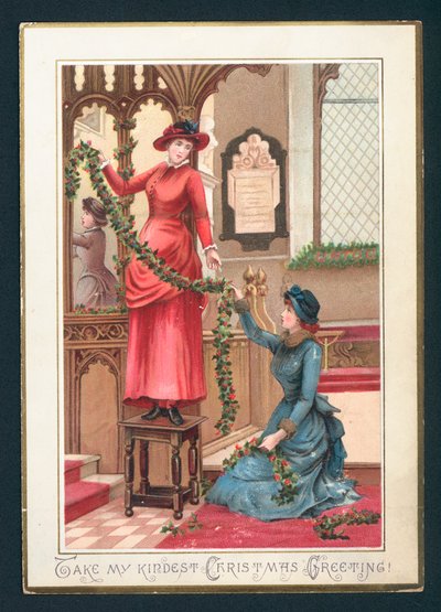 Christmas Card by English School