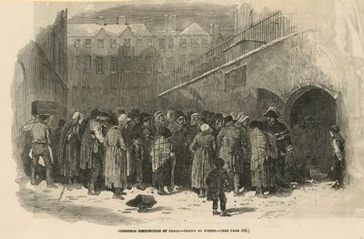 Christmas Distribution of Coals by English School