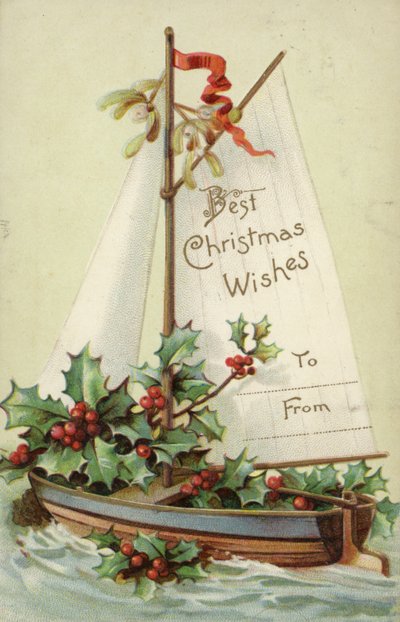 Christmas Gift Label by English School
