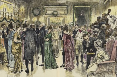 Christmas in old Virginia by English School