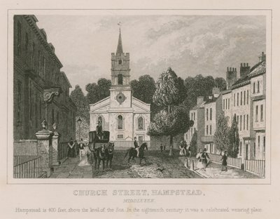 Church Street, Hampstead, Middlesex by English School