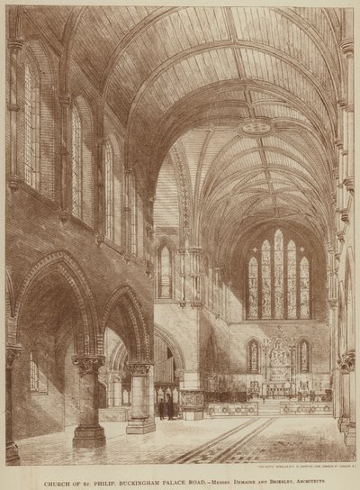 Church of St Philip, Buckingham Palace Road by English School