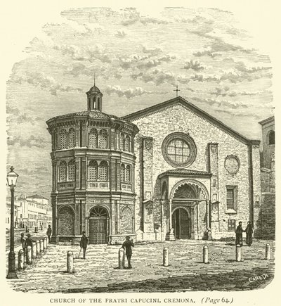 Church of the Capuchin Friars, Cremona by English School