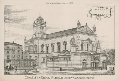 Church of the Oratory Brompton by English School