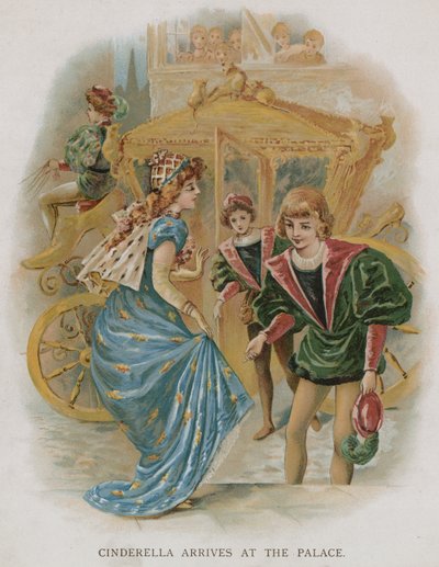 Cinderella Arrives at the Palace by English School