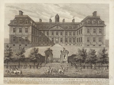 Clarendon House called also Albemarle House by English School