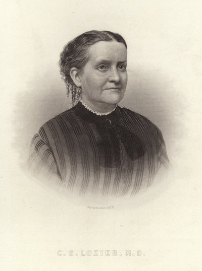 Clemence Sophia Lozier by English School