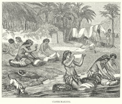 Cloth-Making by English School