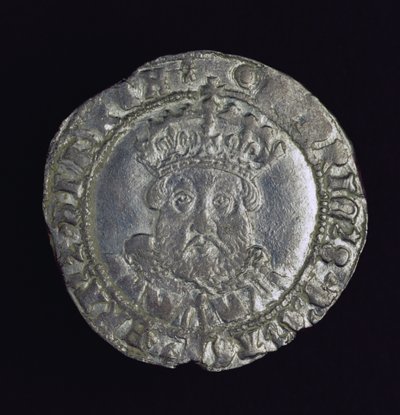 Coin Bearing the Head of Henry VIII by English School