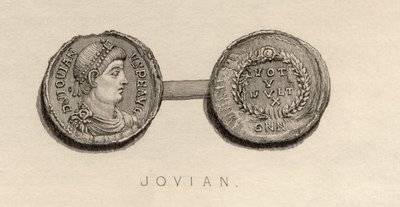 Coin from the time of Jovian by English School