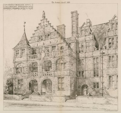 Collingham Gardens, Kensington, London by English School