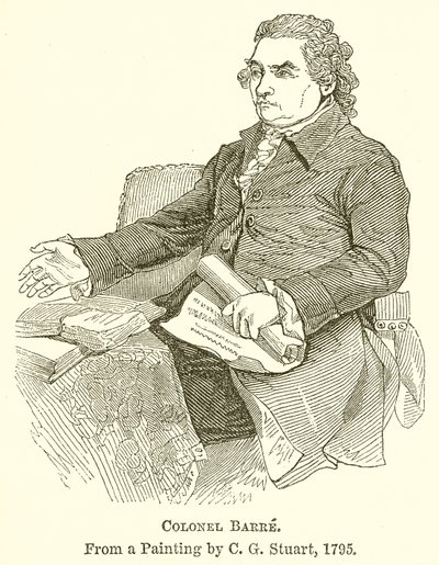 Colonel Barre by English School