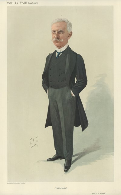 Colonel E H Carlile by English School