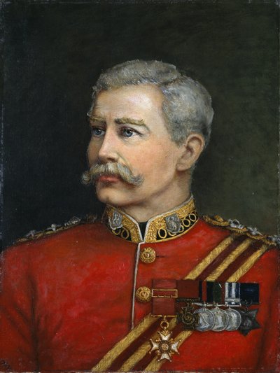 Colonel Hugh Shaw VC CB, Royal Irish Regiment, 1885 by English School