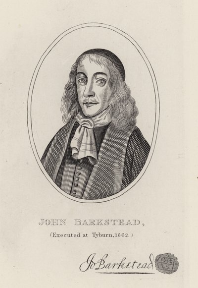 Colonel John Barkstead by English School