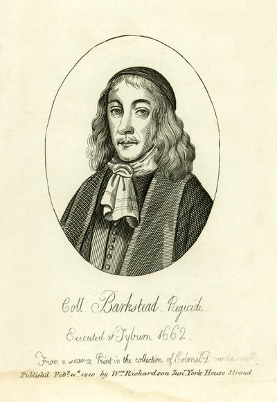 Colonel John Barkstead by English School