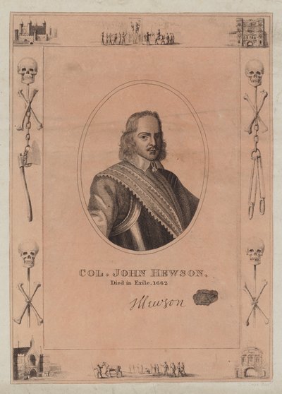 Colonel John Hewson, died in Exile, 1662 by English School