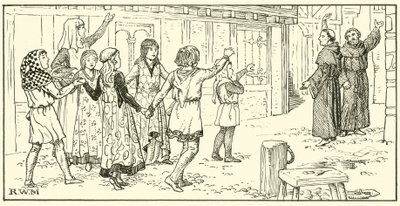 Come Back, Merry Men! by English School