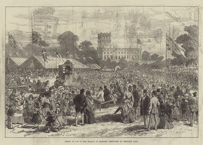 Coming of Age of the Marquis of Stafford, Festivities at Trentham Hall by English School