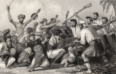 Conflict with the Ghazees before Bareilly on 6th May 1858, from 