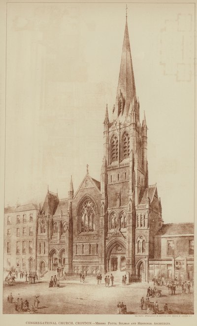 Congregational Church, Croydon by English School
