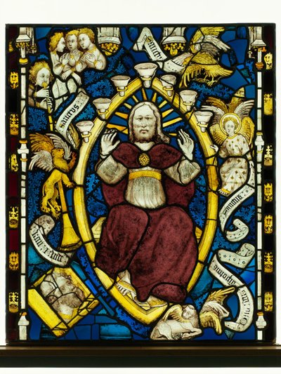 God in Majesty by English School