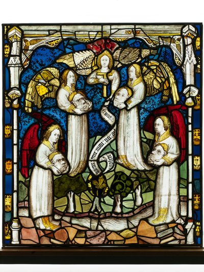 The Angels with the Winds and the Seal by English School