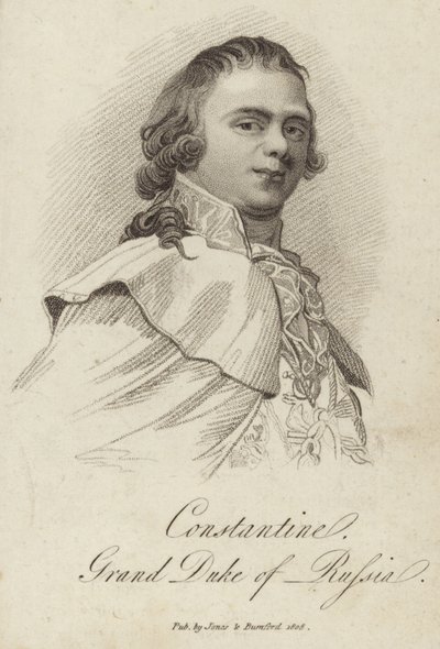 Constantine Pavlovich, Grand Duke of Russia by English School