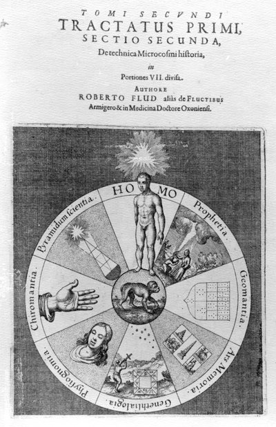 Construction of the Cosmos, from Robert Fludd
