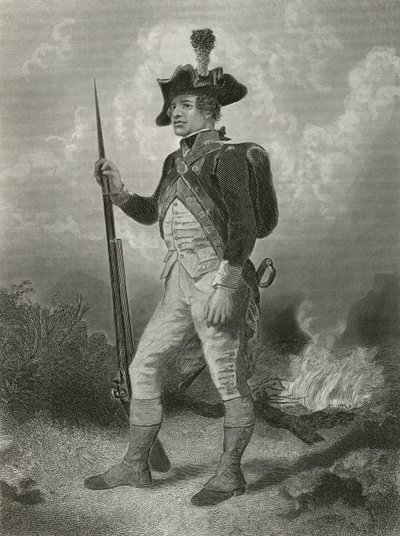 Continental Soldier, North by English School