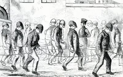 Convicts Exercising in Pentonville Prison, from 