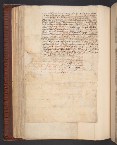 Copy of a letter from Lady Elizabeth Compton, afterwards Countess of Northampton, to her husband by English School