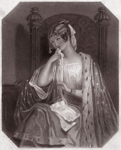 Cordelia (King Lear) (circa 1838) from Gallery of the Women of Shakespeare by English School