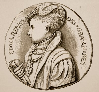 Coronation medal of Edward VI by English School