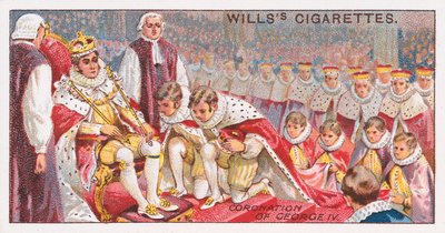 Coronation of George IV by English School