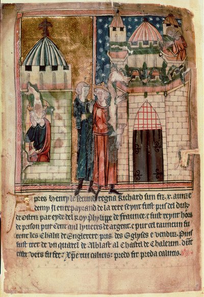Two Scenes from the Life of Richard I, from 