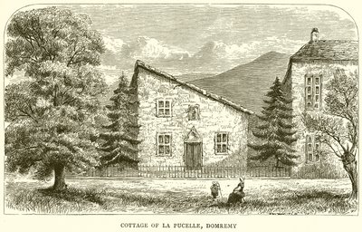 Cottage of La Pucelle, Domremy by English School