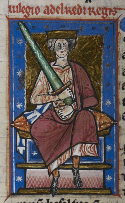 Ethelred the Unready with Sword (from the 