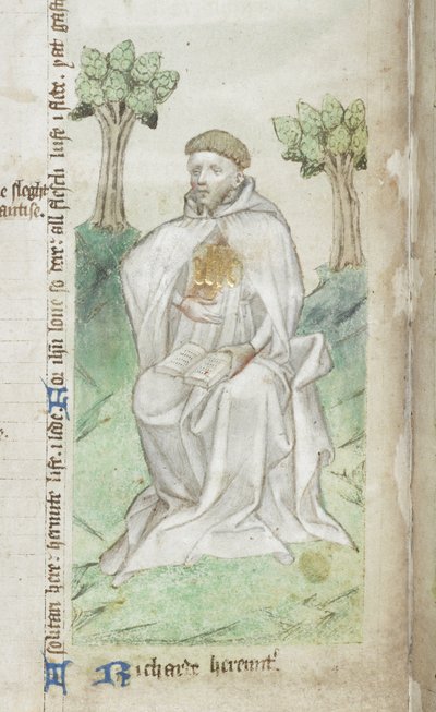 Richard Rolle of Hampole, detail by English School