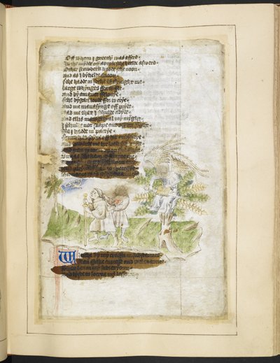 A Personification of Necromancy by English School