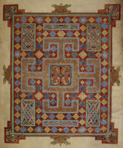 Carpet Page Introducing St Luke