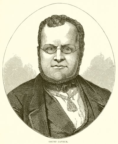 Count Cavour by English School