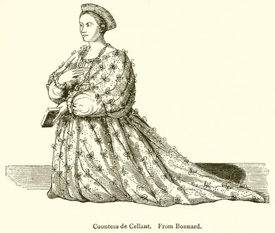 Countess de Cellant by English School