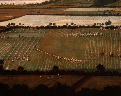 Country Round Dixton Manor (detail) by English School